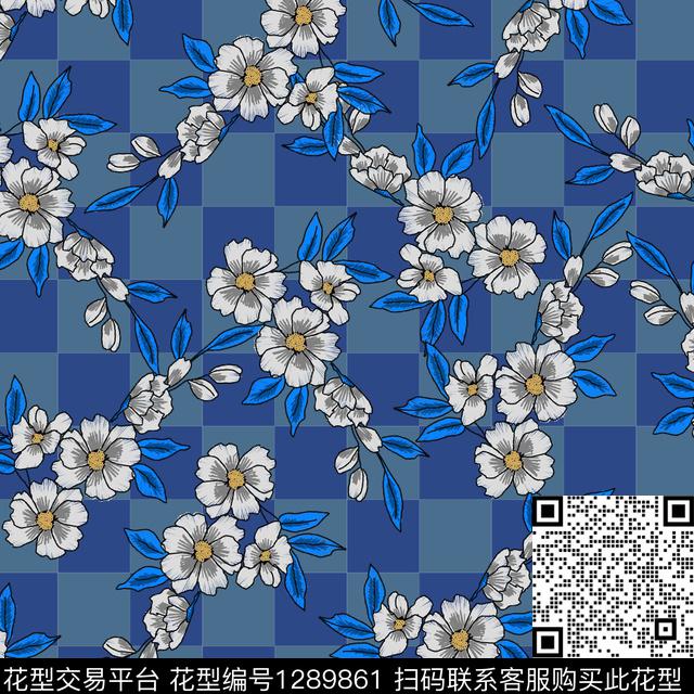 YC58 .jpg - 1289861 - 女装 数码花型 花卉 - 数码印花花型 － 女装花型设计 － 瓦栏