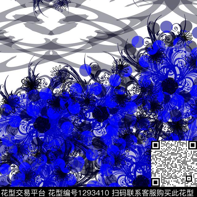 09832628.jpg - 1293410 - 抽象 - 数码印花花型 － 女装花型设计 － 瓦栏