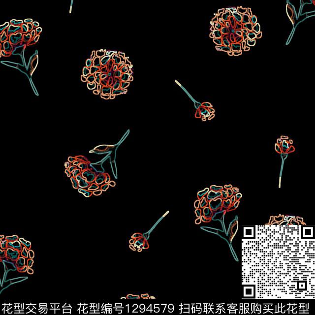 WL-20200107-23.jpg - 1294579 - 几何 格子 男装 - 传统印花花型 － 女装花型设计 － 瓦栏