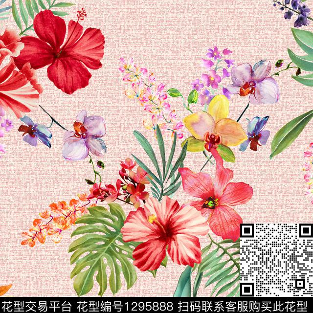 几何格子男装传统印花花型下载（图片编号: 1295888） - 瓦栏（Walan）
