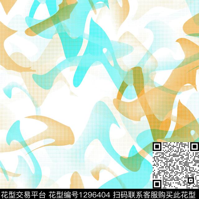 19082801.jpg - 1296404 - 简约 几何 抽象 - 数码印花花型 － 床品花型设计 － 瓦栏