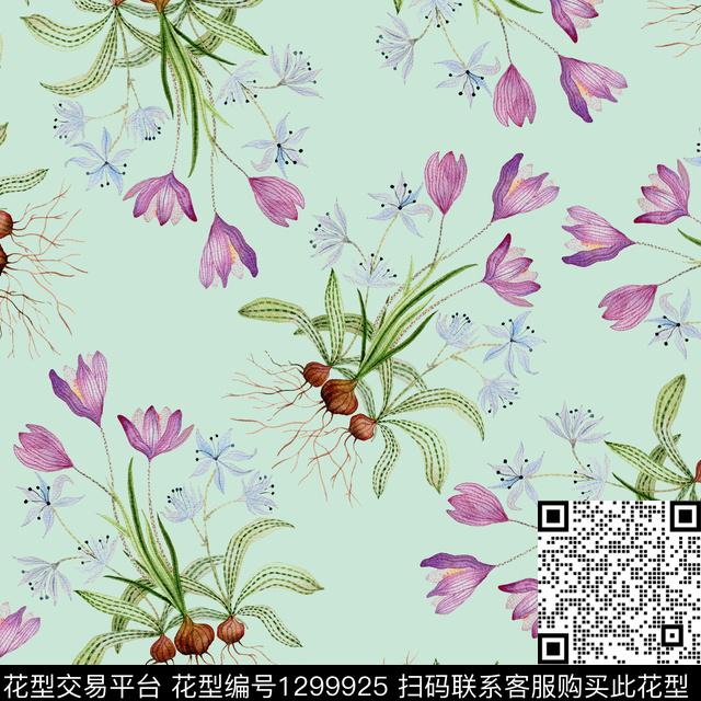 200238-4.jpg - 1299925 - 简约 数码花型 大牌风 - 数码印花花型 － 女装花型设计 － 瓦栏