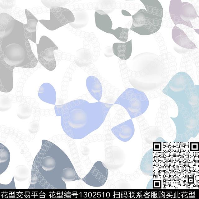 abstract-34.jpg - 1302510 - MARNI 时尚 大牌风 - 数码印花花型 － 女装花型设计 － 瓦栏