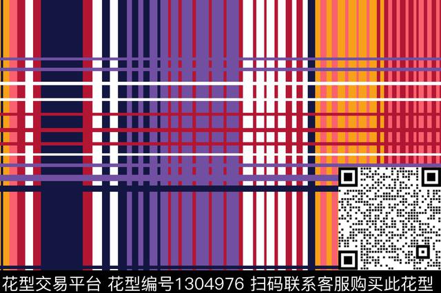 几何格子男装传统印花花型下载（图片编号: 1304976） - 瓦栏（Walan）