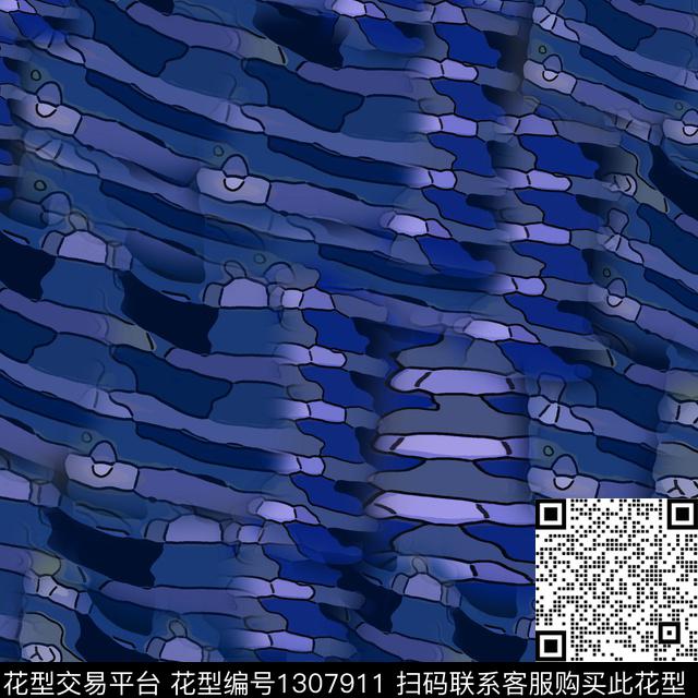 200318-条纹-4-2.jpg - 1307911 - 渐变 抽象 条纹图案 - 数码印花花型 － 女装花型设计 － 瓦栏
