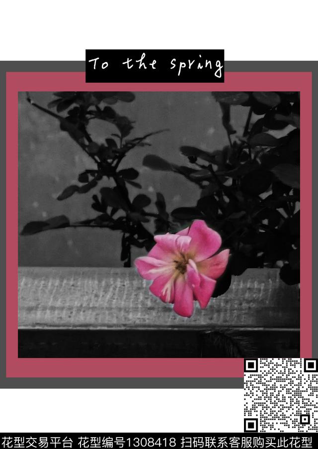 chun.jpg - 1308418 - 照片花卉 字母 写意 - 数码印花花型 － 其他花型设计 － 瓦栏