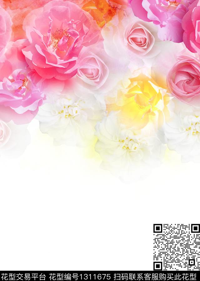2020-03-29-A2.jpg - 1311675 - 定位花 女装定位花 花卉 - 数码印花花型 － 女装花型设计 － 瓦栏
