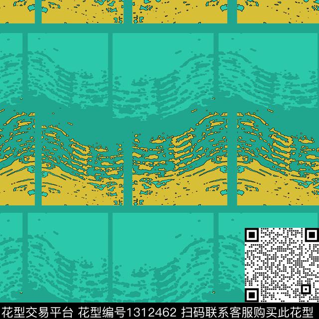 几何手绘线条笔触条纹图案传统印花花型下载（图片编号: 1312462） - 瓦栏（Walan）