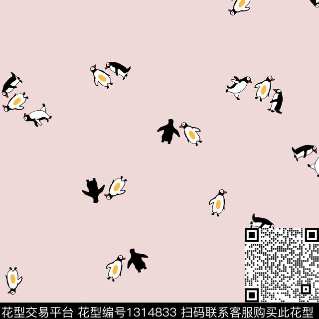 200414-2.jpg - 1314833 - 大牌风 卡通 素雅 - 传统印花花型 － 童装花型设计 － 瓦栏