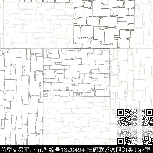 200426-nzhh-4-3.jpg - 1320494 - 格子 几何 手绘线条笔触 - 传统印花花型 － 男装花型设计 － 瓦栏