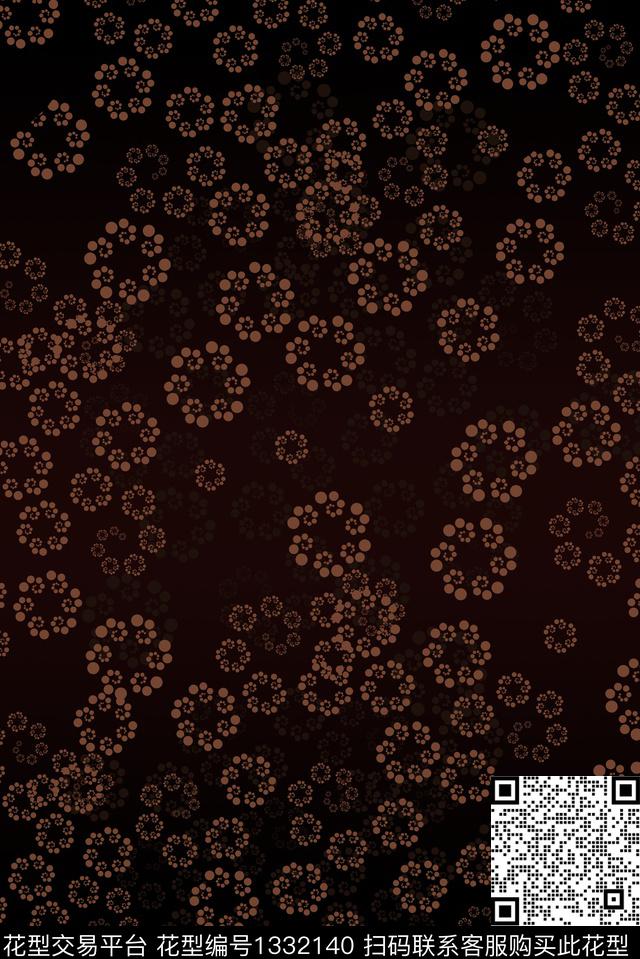 chouxiang.jpg - 1332140 - 几何花卉 连衣裙 抽象 - 传统印花花型 － 女装花型设计 － 瓦栏