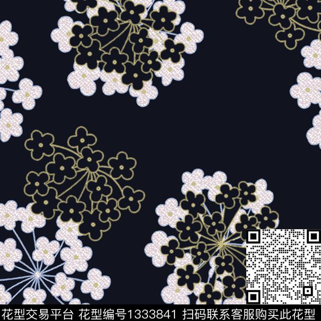 几何女装抽象传统印花花型下载（图片编号: 1333841） - 瓦栏（Walan）