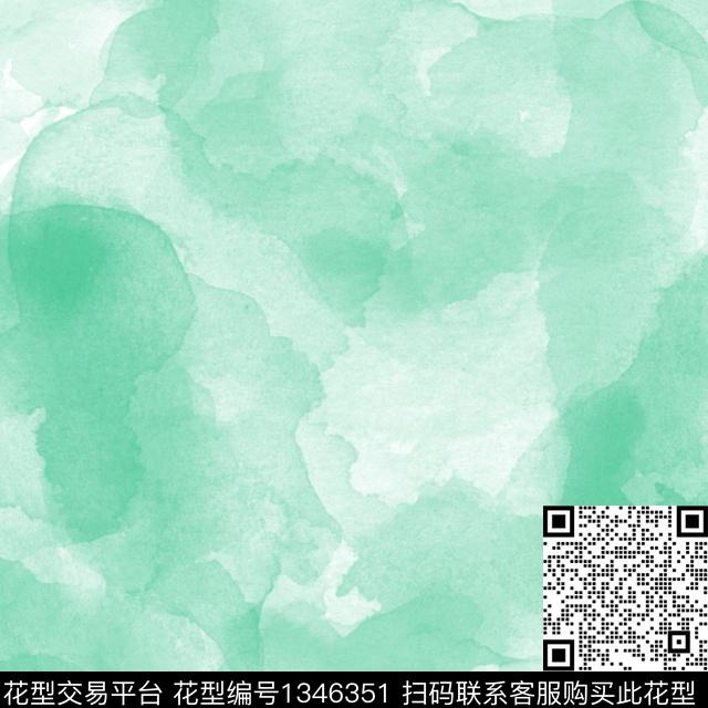 水彩肌理2.jpg - 1346351 - 水彩 数码花型 笔触 - 数码印花花型 － 女装花型设计 － 瓦栏
