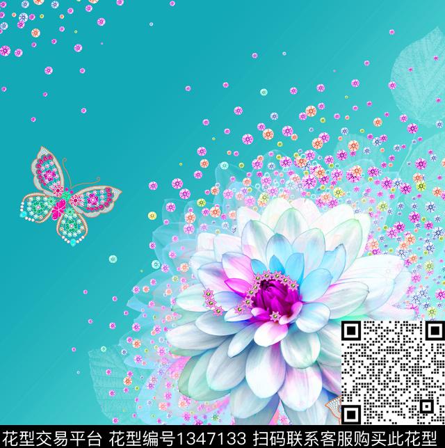 HERMES珠宝宝石数码花型数码印花花型下载（图片编号: 1347133） - 瓦栏（Walan）