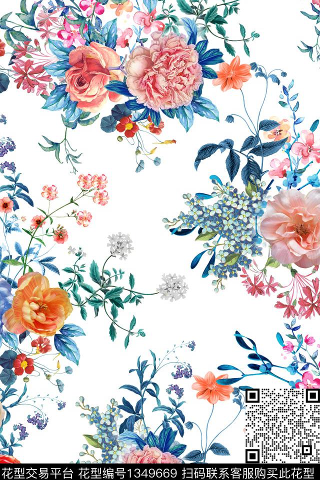2020-08-06 -5.jpg - 1349669 - 床品 女装 花卉 - 数码印花花型 － 女装花型设计 － 瓦栏