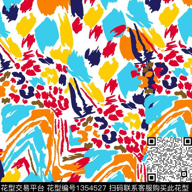 8.21-5.jpg - 1354527 - 波普 抽象 几何 - 传统印花花型 － 女装花型设计 － 瓦栏