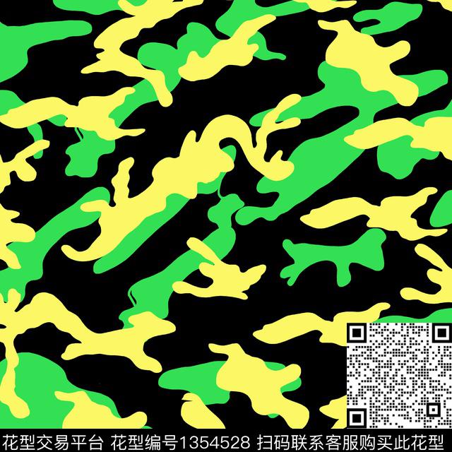抽象几何艺术效果传统印花花型下载（图片编号: 1354528） - 瓦栏（Walan）