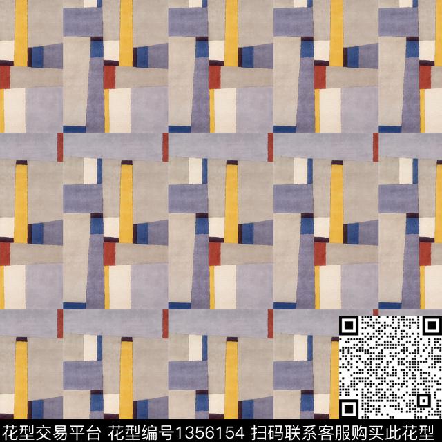 时尚几何插画传统印花花型下载（图片编号: 1356154） - 瓦栏（Walan）