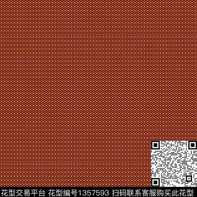 36.jpg - 1357593 - 几何 时尚 格子 - 传统印花花型 － 方巾花型设计 － 瓦栏
