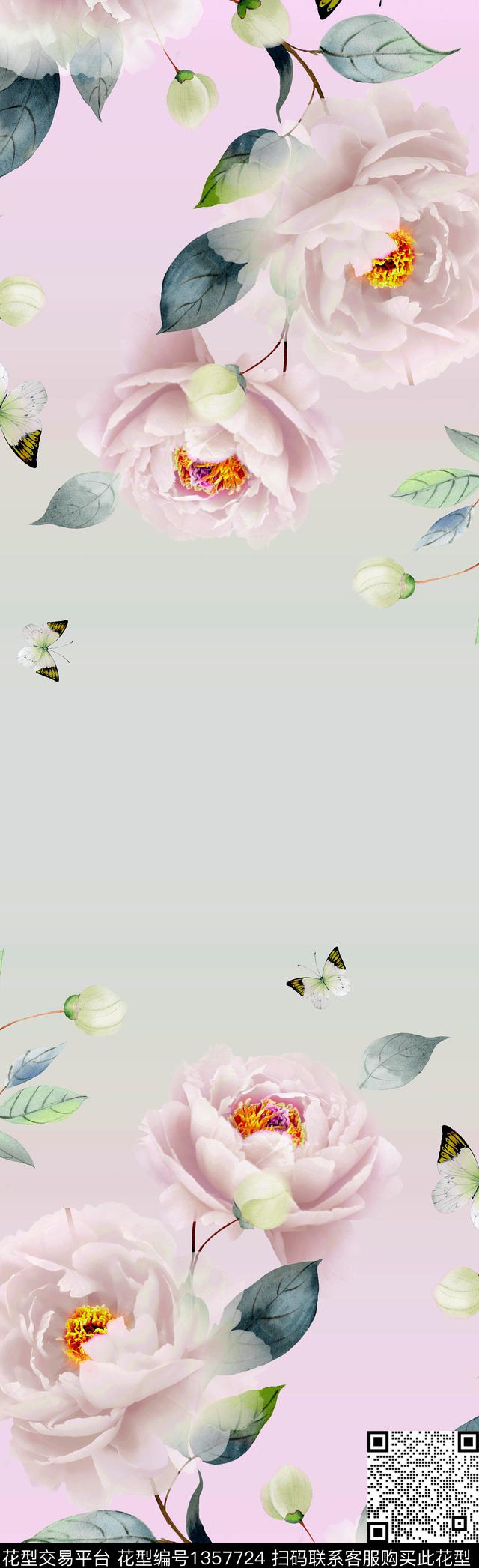 数码花型男装风景景观数码印花花型下载（图片编号: 1357724） - 瓦栏（Walan）