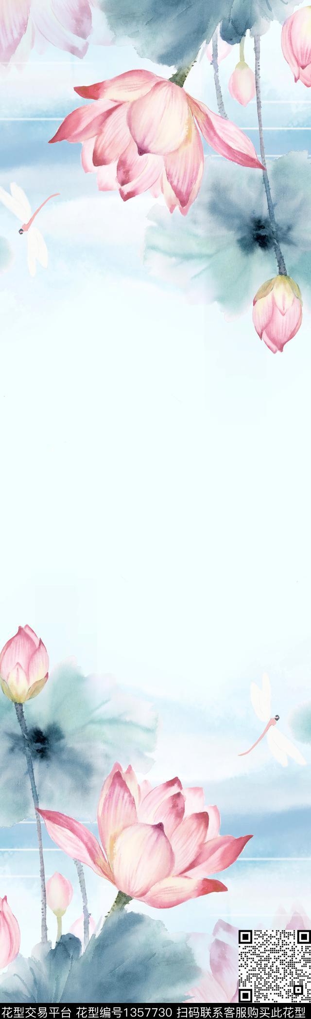 数码花型男装风景景观数码印花花型下载（图片编号: 1357730） - 瓦栏（Walan）