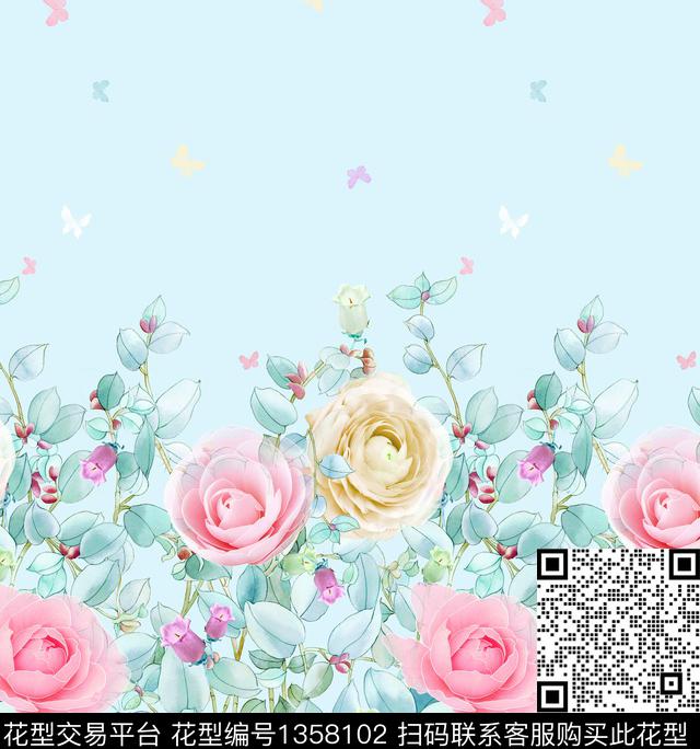 数码花型男装风景景观数码印花花型下载（图片编号: 1358102） - 瓦栏（Walan）