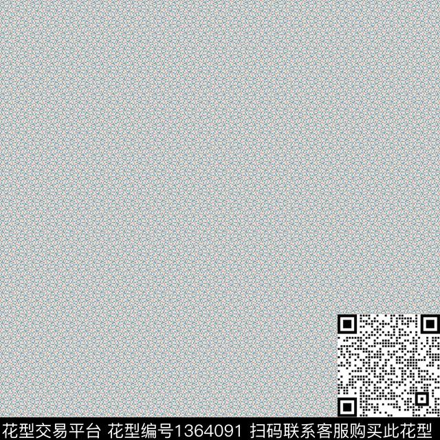 73.jpg - 1364091 - 几何 撞色 格子 - 传统印花花型 － 方巾花型设计 － 瓦栏