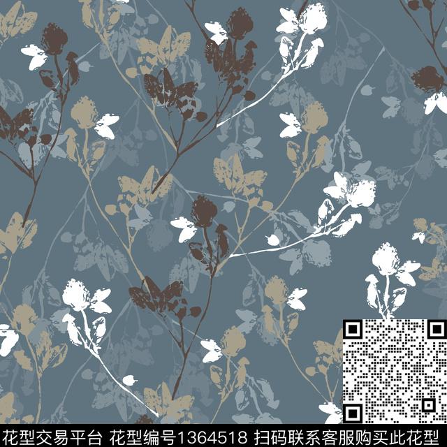 9.16.jpg - 1364518 - 大牌风 植物 手绘 - 传统印花花型 － 男装花型设计 － 瓦栏