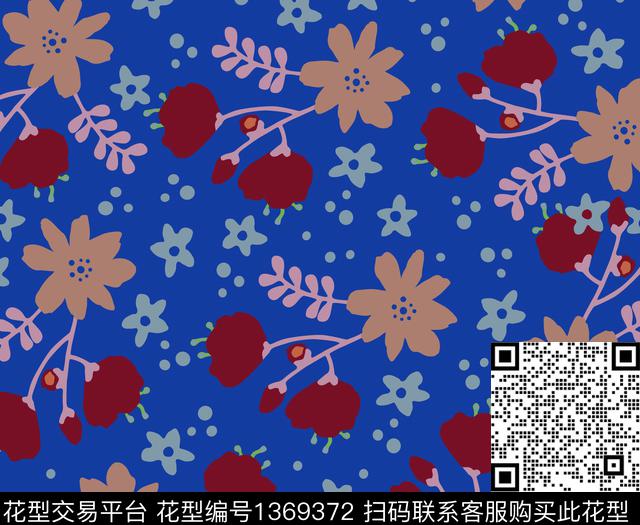 8.jpg - 1369372 - 窗帘 小碎花 内衣 - 数码印花花型 － 女装花型设计 － 瓦栏