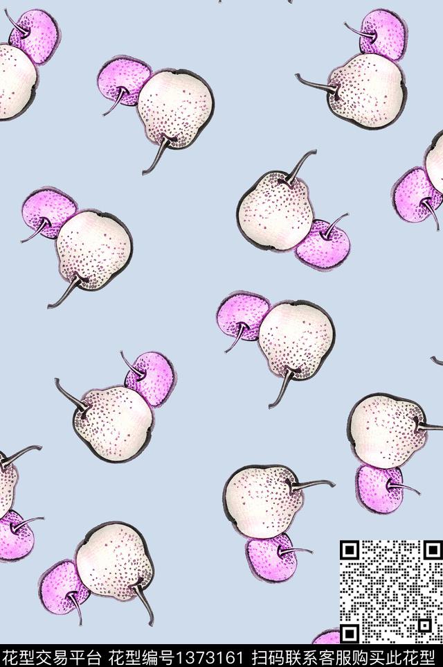 大牌风几何抽象数码印花花型下载（图片编号: 1373161） - 瓦栏（Walan）
