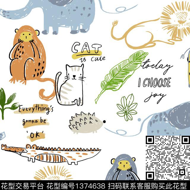 学院几何简约传统印花花型下载（图片编号: 1374638） - 瓦栏（Walan）