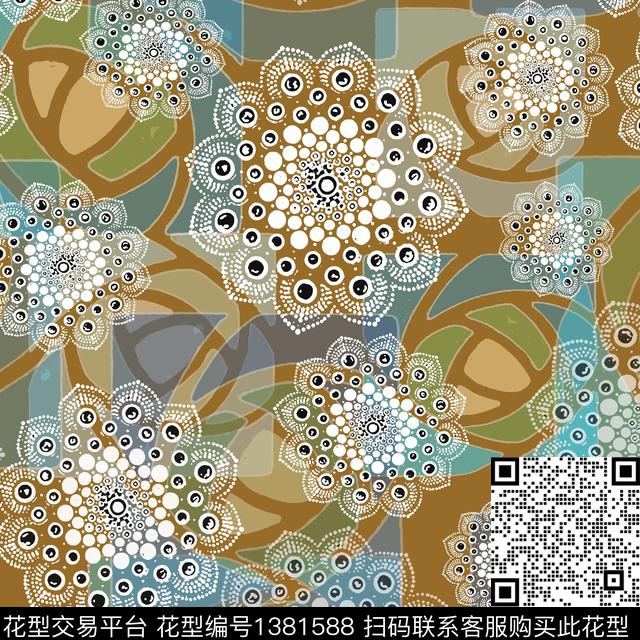201125-曼荼罗-4-2.jpg - 1381588 - 几何 抽象 曼荼罗 - 数码印花花型 － 女装花型设计 － 瓦栏