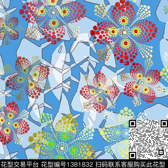 201125-曼荼罗-8-00.jpg - 1381832 - 几何 抽象 曼荼罗 - 数码印花花型 － 女装花型设计 － 瓦栏