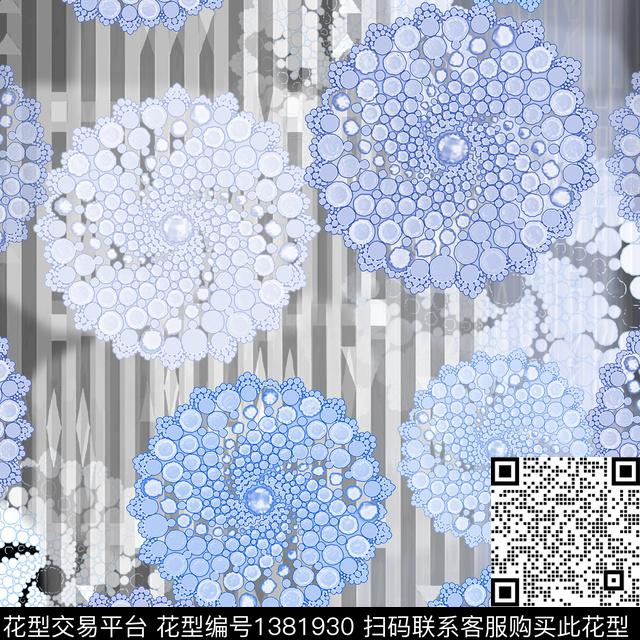 201125-曼荼罗-12-00.jpg - 1381930 - 几何 曼荼罗 圆圈与波点 - 数码印花花型 － 女装花型设计 － 瓦栏