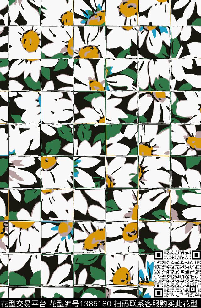WL-20201126-1.jpg - 1385180 - 豹纹 豹子 动物 - 传统印花花型 － 女装花型设计 － 瓦栏