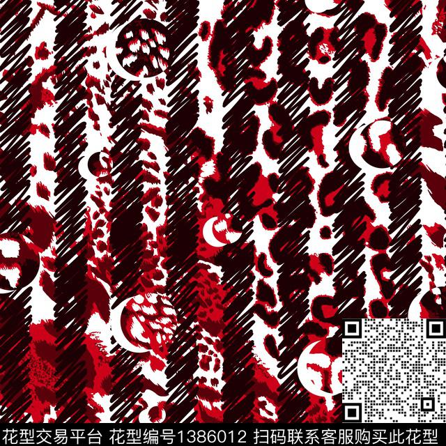2020-05-28-4.jpg - 1386012 - 几何 豹纹 条纹 - 传统印花花型 － 女装花型设计 － 瓦栏