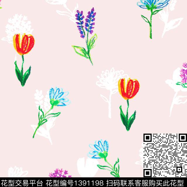 男装热带花型传统印花花型下载（图片编号: 1391198） - 瓦栏（Walan）