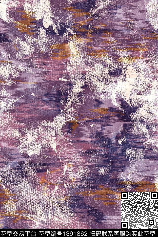 肌理大牌风抽象数码印花花型下载（图片编号: 1391862） - 瓦栏（Walan）