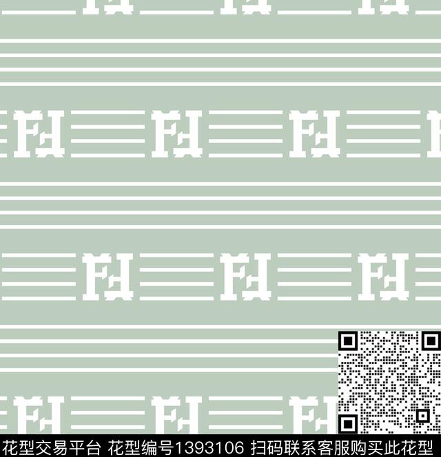 2020-06-11-2.jpg - 1393106 - 几何 字母 抽象 - 传统印花花型 － 女装花型设计 － 瓦栏