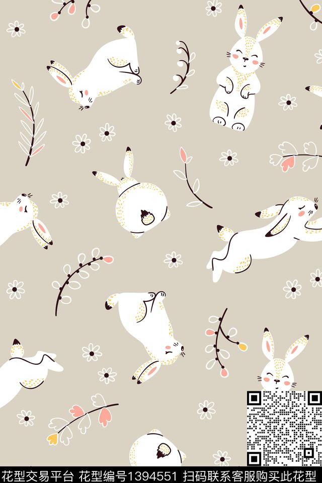 童装卡通趣味传统印花花型下载（图片编号: 1394551） - 瓦栏（Walan）