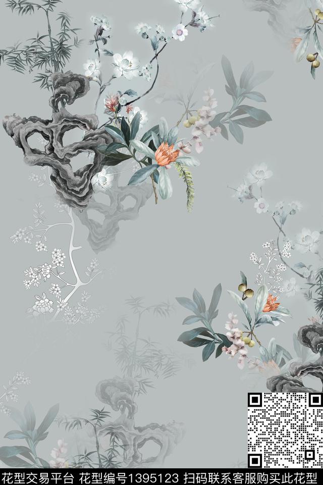 mm122.jpg - 1395123 - 时尚 简约 女装 - 数码印花花型 － 女装花型设计 － 瓦栏
