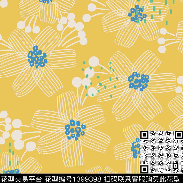 WL-20210209-8.jpg - 1399398 - 几何 菱形 男装 - 传统印花花型 － 女装花型设计 － 瓦栏