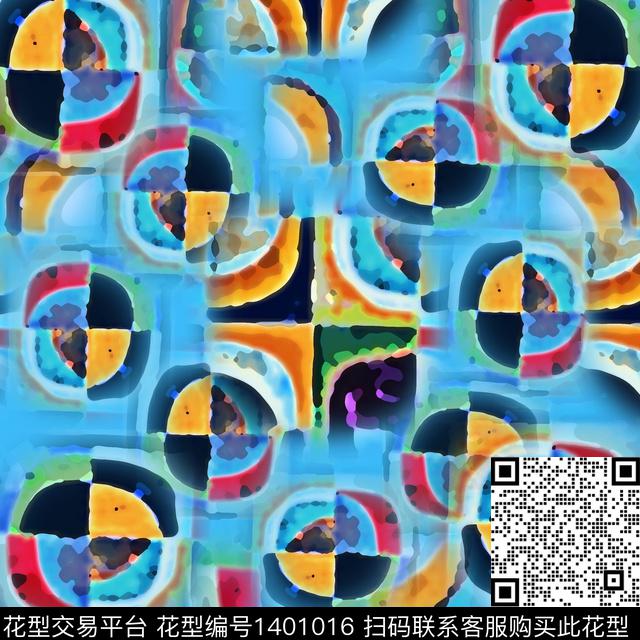 210308-xmjh-8-00.jpg - 1401016 - 抽象 渐变色彩 几何 - 数码印花花型 － 女装花型设计 － 瓦栏
