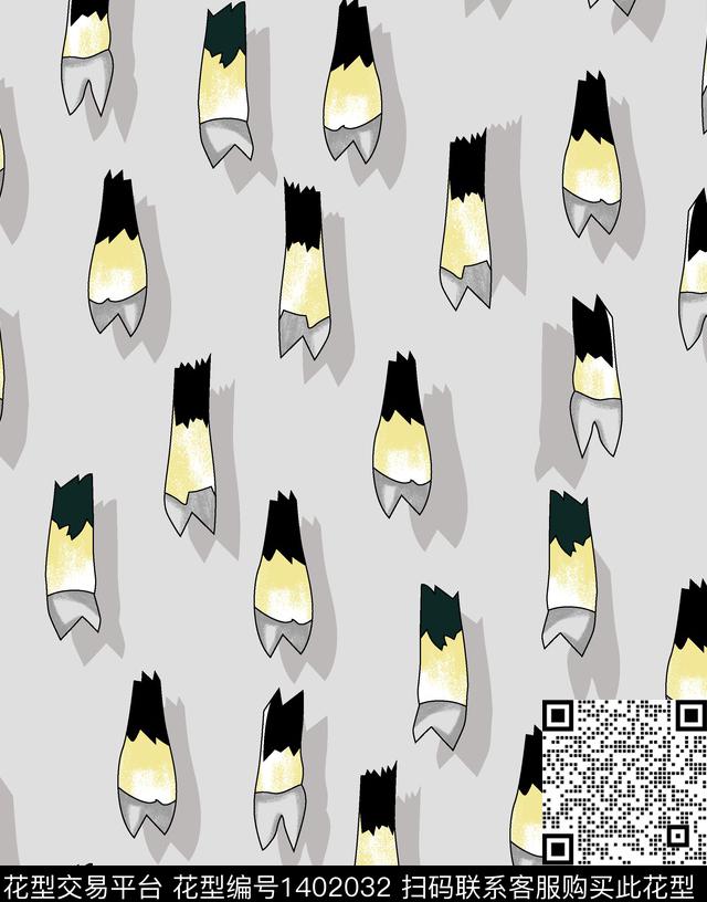 连衣裙女装休闲数码印花花型下载（图片编号: 1402032） - 瓦栏（Walan）
