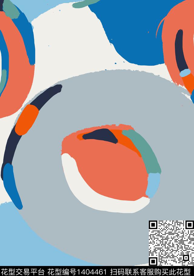 线条几何简约传统印花花型下载（图片编号: 1404461） - 瓦栏（Walan）