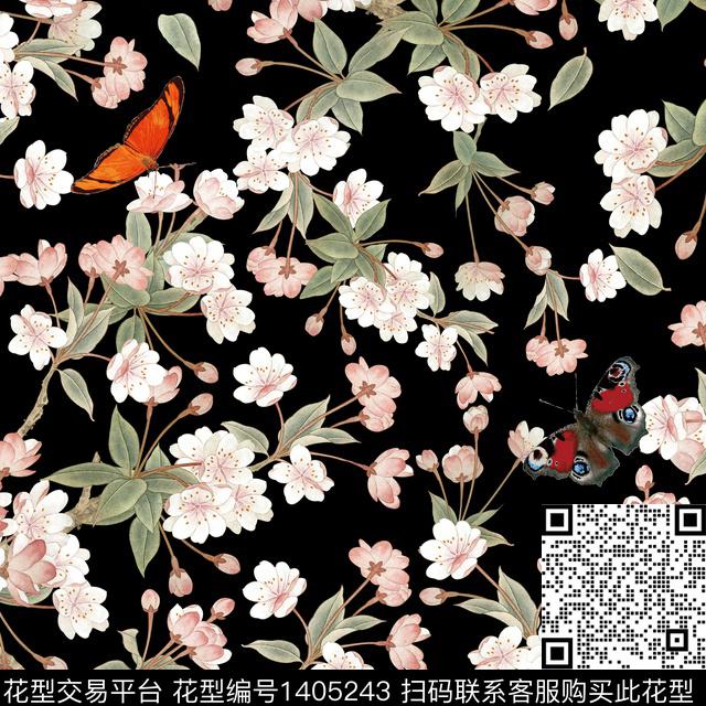 线条几何简约传统印花花型下载（图片编号: 1405243） - 瓦栏（Walan）