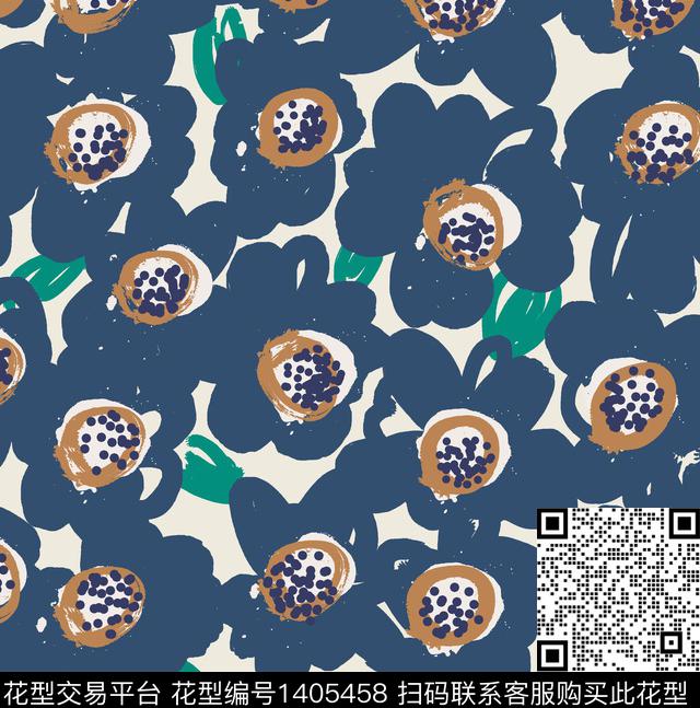 线条几何简约传统印花花型下载（图片编号: 1405458） - 瓦栏（Walan）