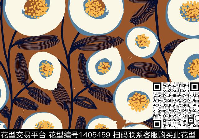 线条几何简约传统印花花型下载（图片编号: 1405459） - 瓦栏（Walan）