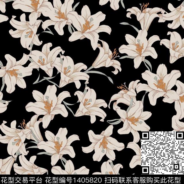 线条几何简约传统印花花型下载（图片编号: 1405820） - 瓦栏（Walan）