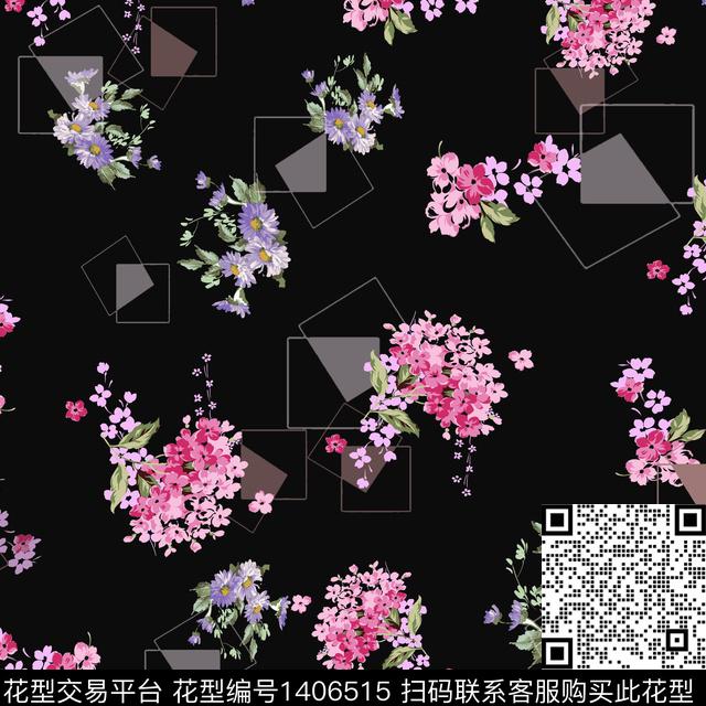 210325-xsh-6-00.jpg - 1406515 - 花卉 大牌风 小碎花 - 传统印花花型 － 女装花型设计 － 瓦栏